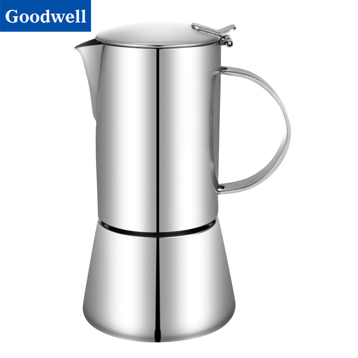 Stainless Steel Espresso Moka Pot